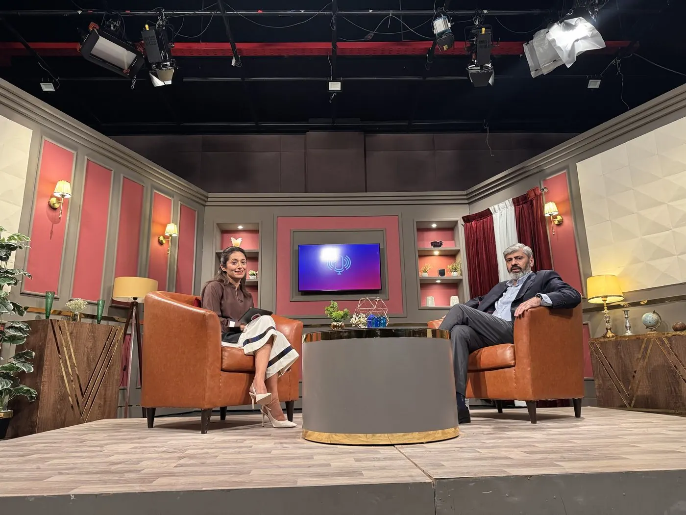 The Celebrating Sweet Success floor during a recording