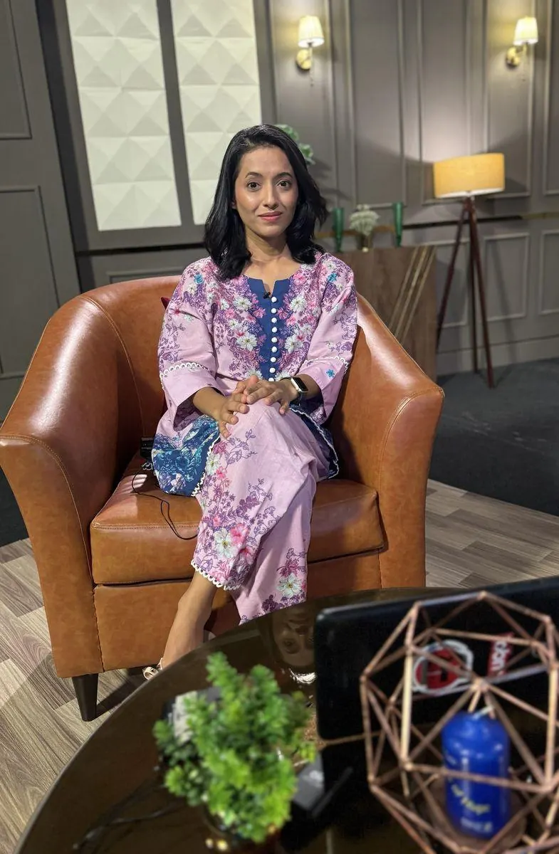 Celebrating Sweet Success — on set